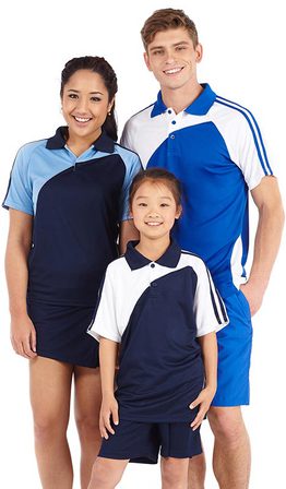 AQP01 - ADULTS UNISEX SPORTS POLO