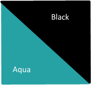 BLACK/AQUA