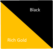 BLACK/RICH GOLD