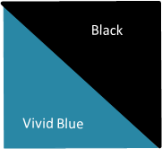 BLACK/VIVID BLUE