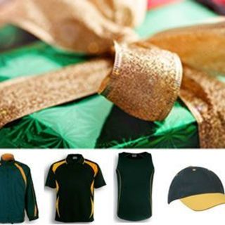 BOTTLE GREEN/GOLD