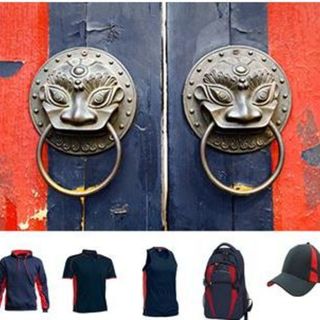 NAVY/RED