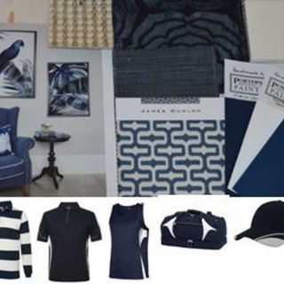 NAVY/WHITE