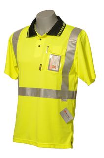 HI VIS DAY/NIGHT POLO SHORT SLEEVE