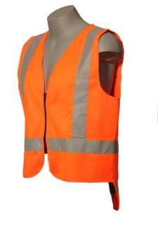 HI VIS - BUDGET DAY/NIGHT ZIP VEST