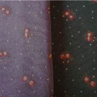 6840 - Designer Red Flower with White Spots
