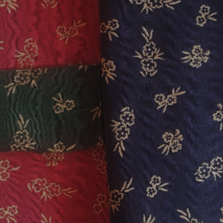 Printed Gold Flower