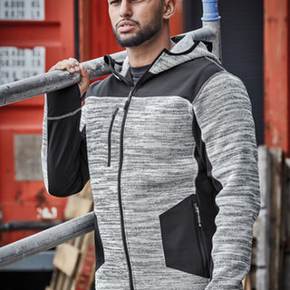 UNISEX STREETWORX REINFORCED KNIT HOODIE