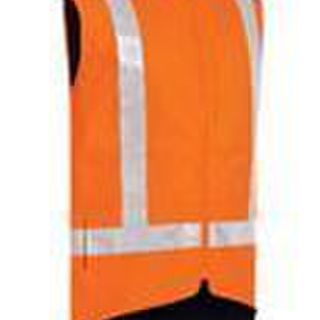 BISLEY  TAPED TTMC-W HI VIS LINED VEST